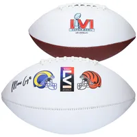 Matthew Stafford & Cooper Kupp Hand Signed Super Bowl LVI Mini