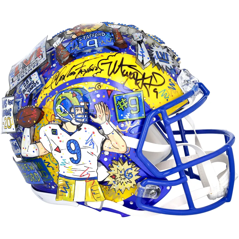 Lids Matthew Stafford Los Angeles Rams Fanatics Authentic Autographed Art  Helmet - Hand Painted by Artist Charles Fazzino