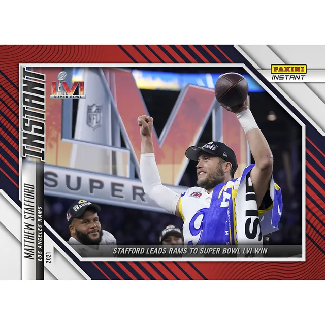 Matthew Stafford Los Angeles Rams Unsigned Super Bowl LVI