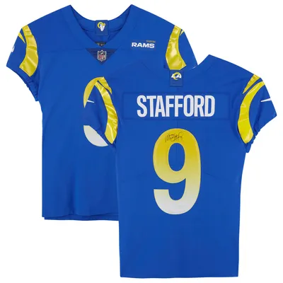 Men's Fanatics Branded Matthew Stafford Royal Los Angeles Rams Big & Tall  Player Name & Number T-Shirt