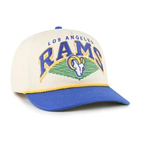 Casquette ajustable Pomona Rope Hitch crème Los Angeles Rams '47 pour homme