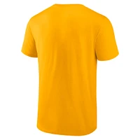 T-shirt Fanatics Gold pour homme des Los Angeles Rams