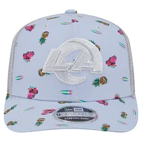 Men's New Era  Light Blue Los Angeles Rams Adventure Surfboard 9SEVENTY Adjustable Hat