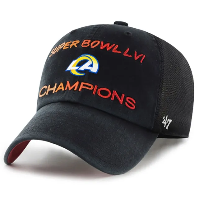 Men's New Era Royal Los Angeles Rams Super Bowl LVI Champions Side