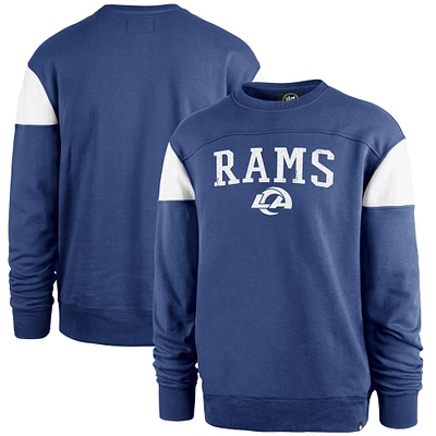 Men's '47 Blue Los Angeles Rams Groundbreaker Onset Pullover Sweatshirt