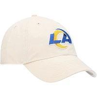 Men's '47 Bone Los Angeles Rams Secondary Clean Up Adjustable Hat