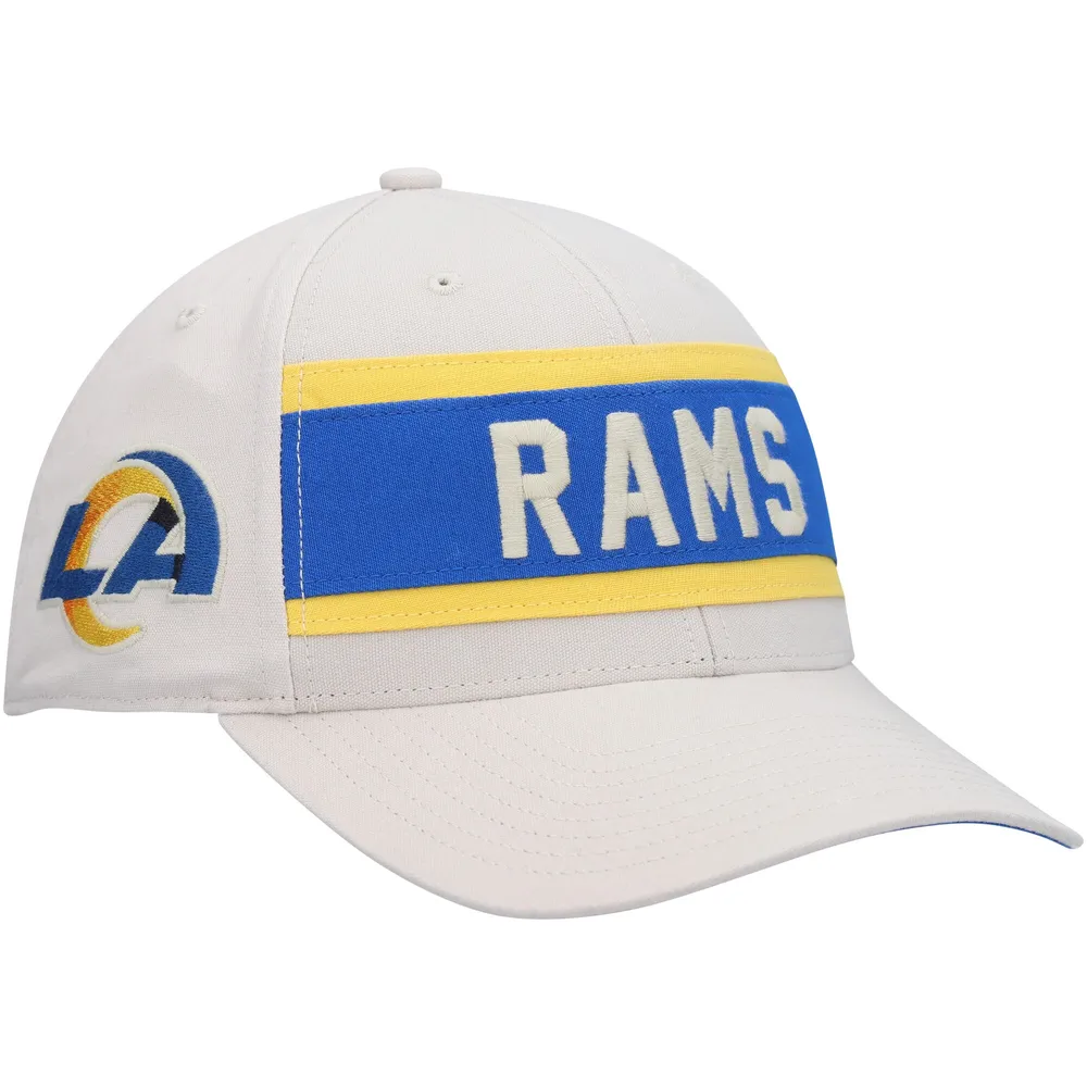 Lids Los Angeles Rams '47 Crossroad MVP Adjustable Hat - Cream