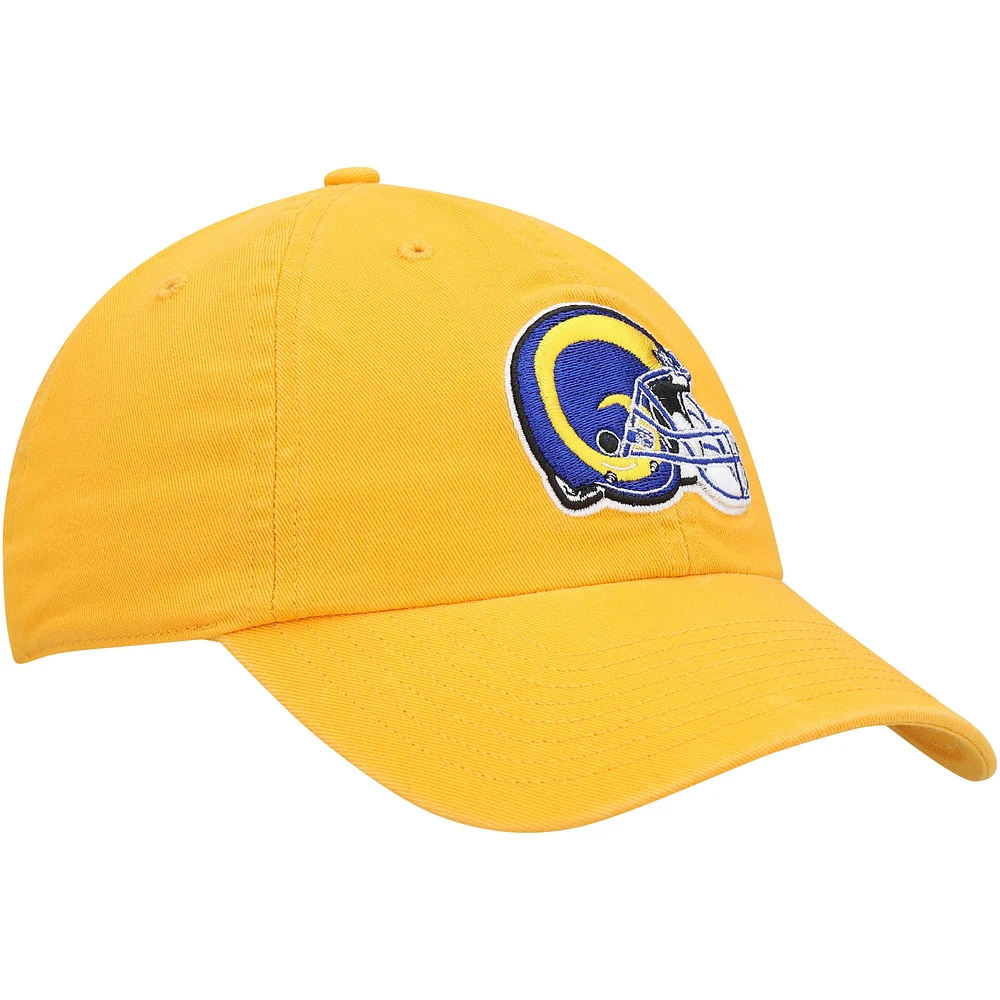 Men's '47 Gold Los Angeles Rams Clean Up Legacy Adjustable Hat