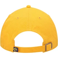 Men's '47 Gold Los Angeles Rams Secondary Clean Up Adjustable Hat