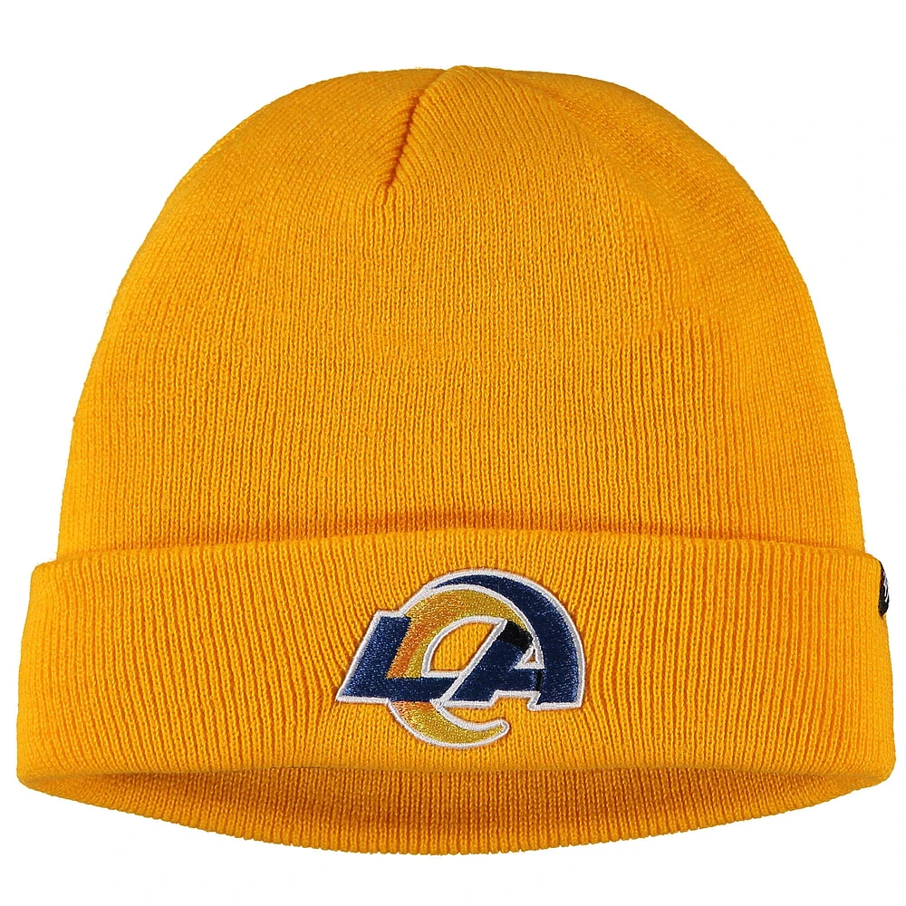 Men's '47 Gold Los Angeles Rams Secondary Cuffed Knit Hat