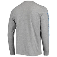 Men's '47 Gray Los Angeles Rams Franklin Long Sleeve T-Shirt