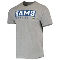 T-shirt gris Los Angeles Rams Major Super Rival '47 pour homme