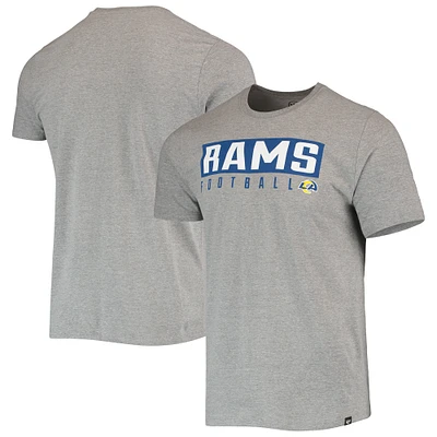 T-shirt gris Los Angeles Rams Major Super Rival '47 pour homme