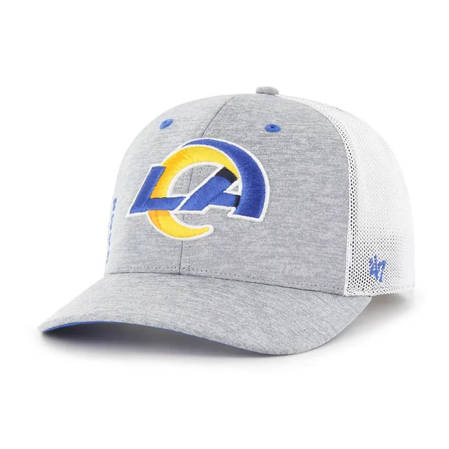 Men's '47 Royal/White Los Angeles Rams Interlude MVP Trucker