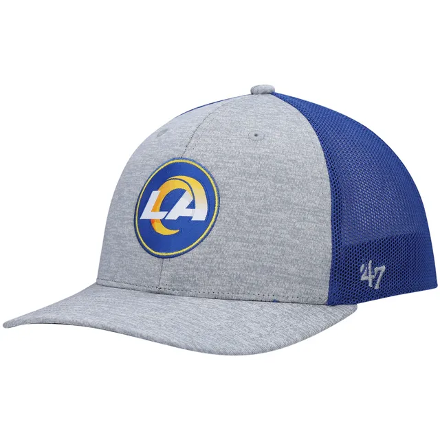 Men's '47 Royal Los Angeles Rams Burgess Trucker Adjustable Hat