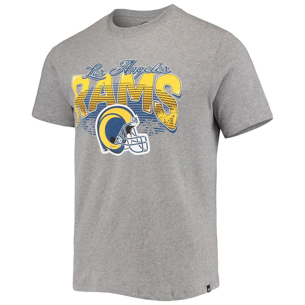 T-shirt Los Angeles Rams Super Rival Team '47 gris chiné pour homme