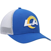 Casquette '47 Royal/White Los Angeles Rams Trophy Trucker Flex pour homme