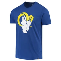 T-shirt '47 Royal Los Angeles Rams Super Rival avec logo alterné pour homme