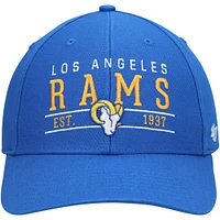 Casquette réglable '47 Royal Los Angeles Rams Centerline MVP pour homme