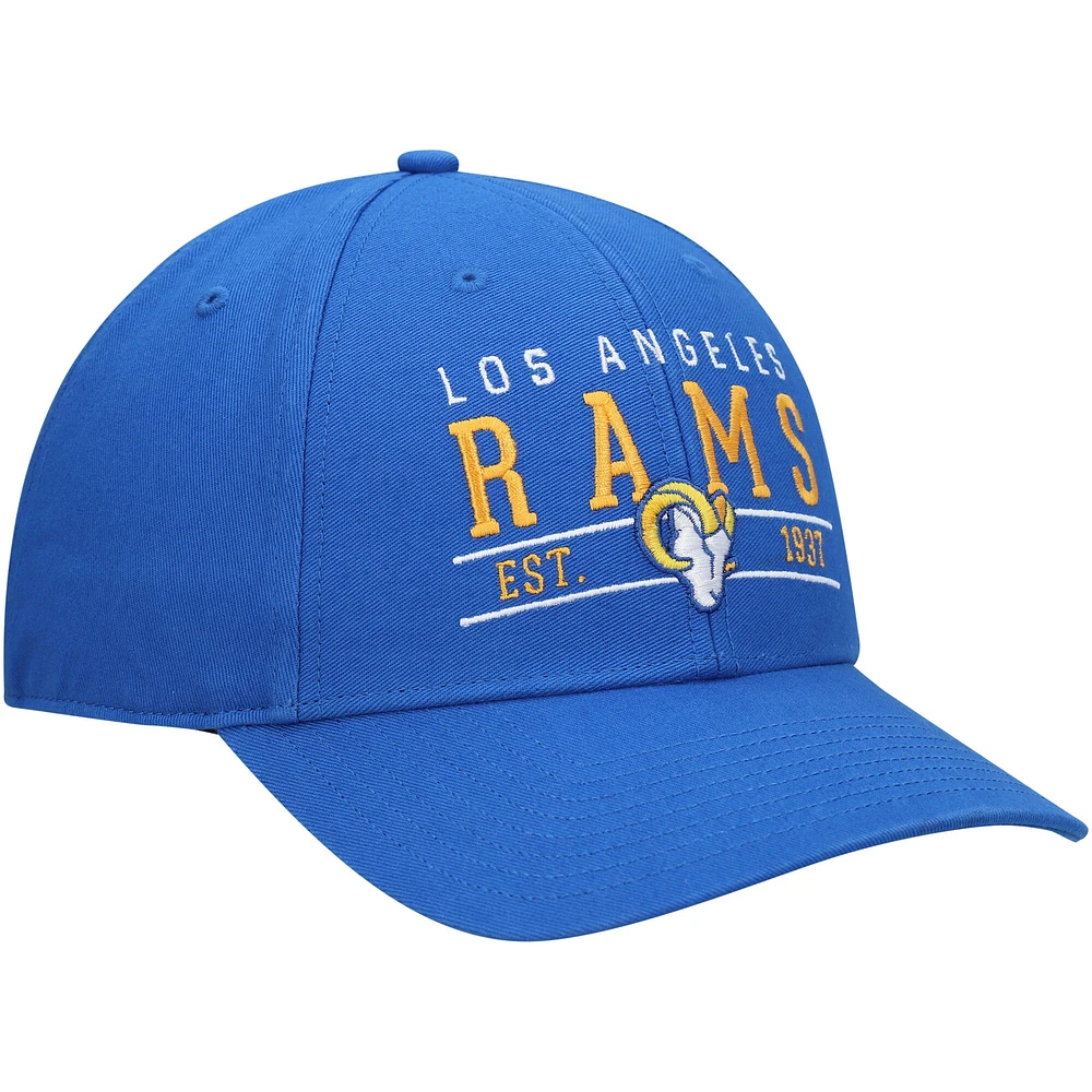 Casquette réglable '47 Royal Los Angeles Rams Centerline MVP pour homme