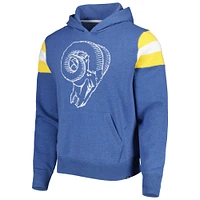 Men's '47 Royal Los Angeles Rams Legacy Premier Nico Pullover Hoodie