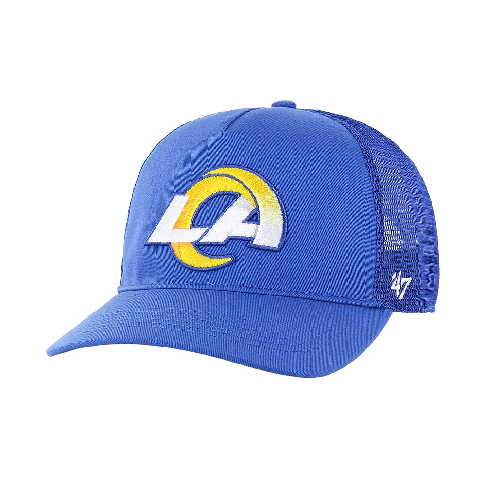 Men's '47 Royal Los Angeles Rams Mesh Hitch Trucker Adjustable Hat