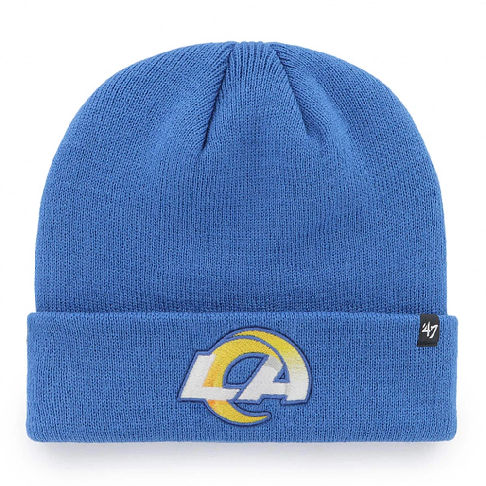 Men's '47 Royal Los Angeles Rams Primary Cuffed Knit Hat