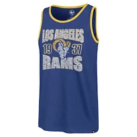 Men's '47 Royal Los Angeles Rams Upload Franklin Tank Top