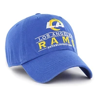 Casquette réglable '47 Royal Los Angeles Rams Vernon Clean Up pour hommes