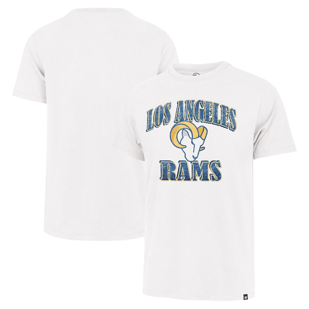 T-shirt blanc '47 Los Angeles Rams Overrun Franklin pour homme