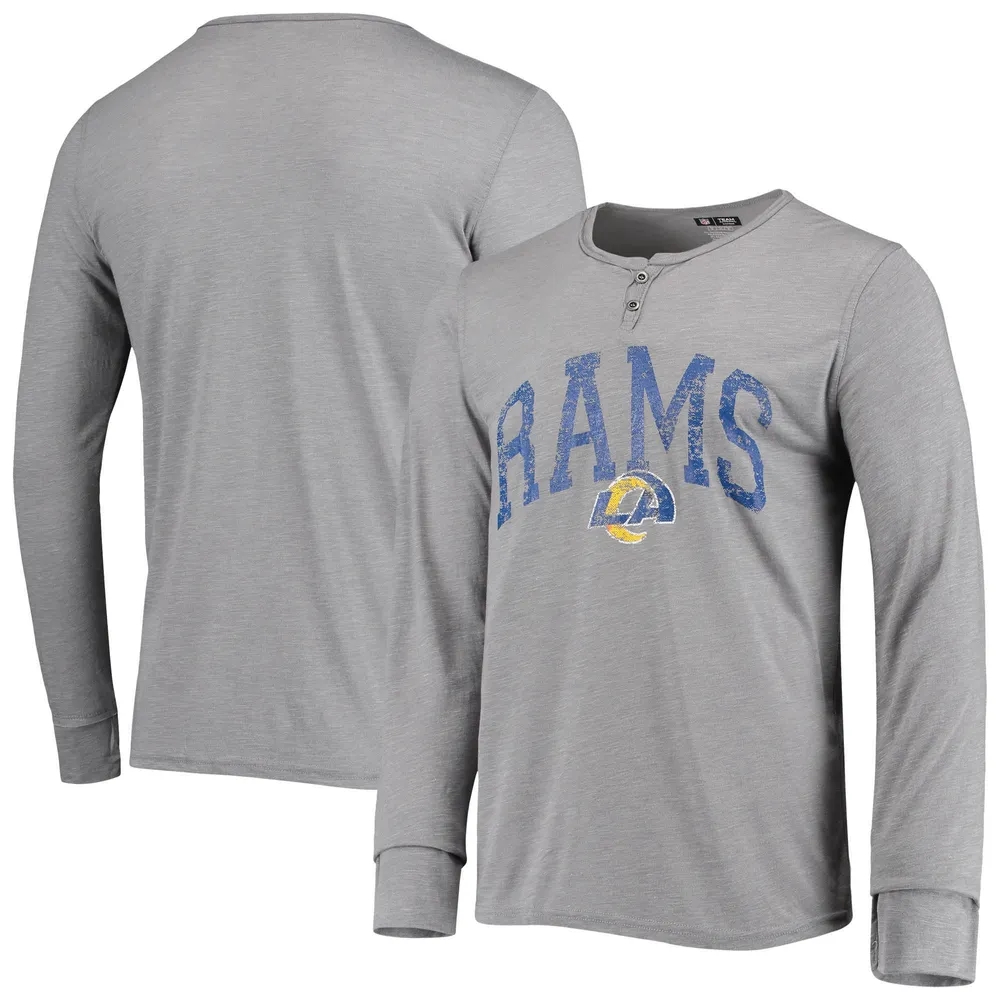 Lids Los Angeles Rams Concepts Sport Takeaway Henley Long Sleeve