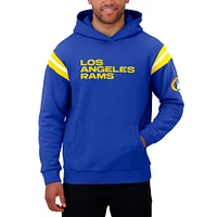 Men's Darius Rucker Collection by Fanatics Royal Los Angeles Rams Football Washed Pullover Hoodie