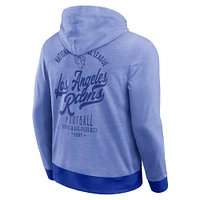 Sweat à capuche en tricot ton sur pour homme de la collection Darius Rucker Fanatics Royal Los Angeles Rams