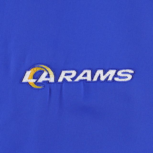 Dunbrooke Royal Los Angeles Rams Hurricane Raglan Veste coupe-vent entièrement zippée pour homme