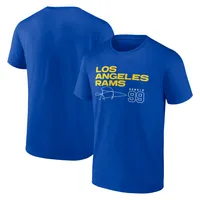 Men's Fanatics Branded Royal Los Angeles Rams Stacked T-Shirt