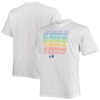Lids Los Angeles Angels Fanatics Branded City Pride T-Shirt - White