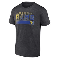 Men's Fanatics  Charcoal Los Angeles Rams T-Shirt