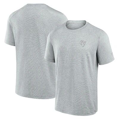 Men's Fanatics Gray Los Angeles Rams Front Office Tech T-Shirt