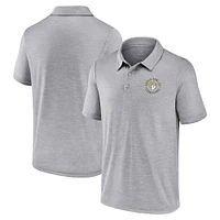 Men's Fanatics Gray Los Angeles Rams Super Bowl LVI Champions Polo