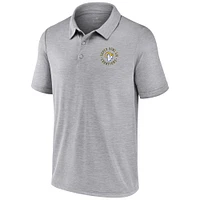 Men's Fanatics Gray Los Angeles Rams Super Bowl LVI Champions Polo