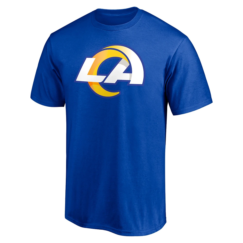 T-shirt Fanatics Matthew Stafford Royal Los Angeles Rams Player Icon pour hommes