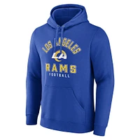 Sweat à capuche Fanatics Royal Los Angeles Rams Between the Pylons pour hommes