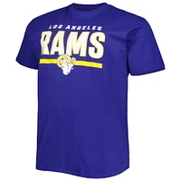 Men's Fanatics Royal Los Angeles Rams Big & Tall Speed Agility T-Shirt