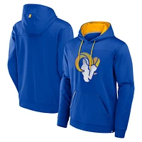 Sweat à capuche Fanatics Royal Los Angeles Rams Defender pour homme