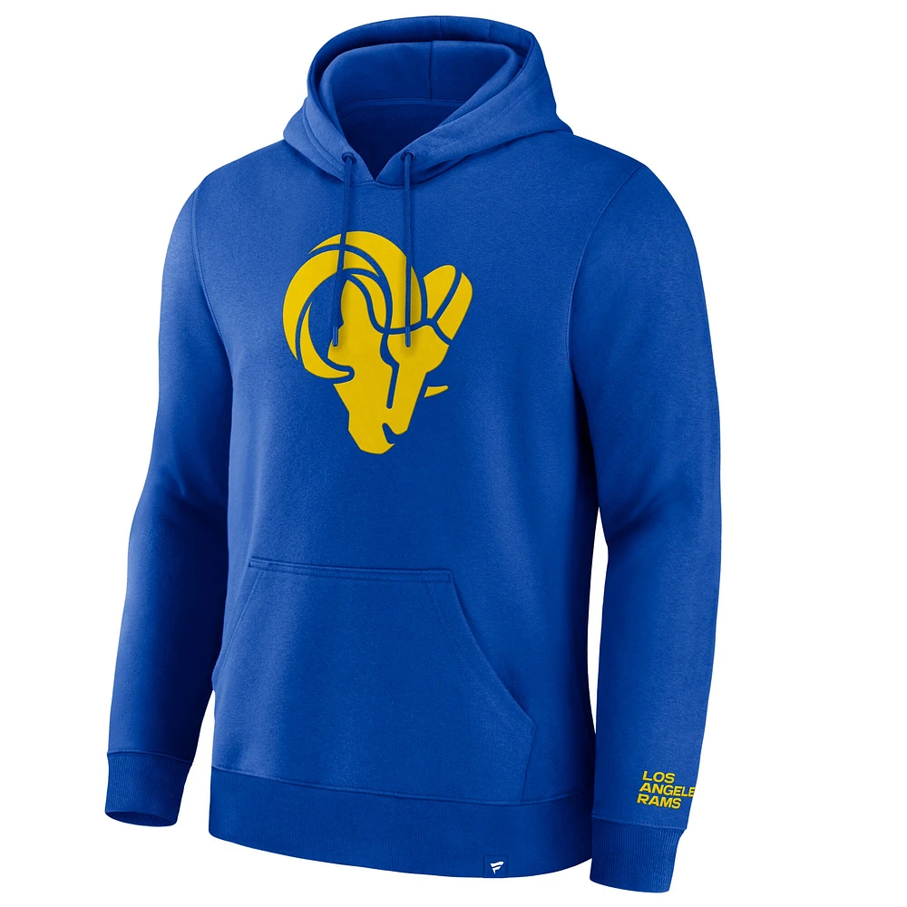 Sweat à capuche Fanatics Royal Los Angeles Rams Pylon Cam Legacy pour homme