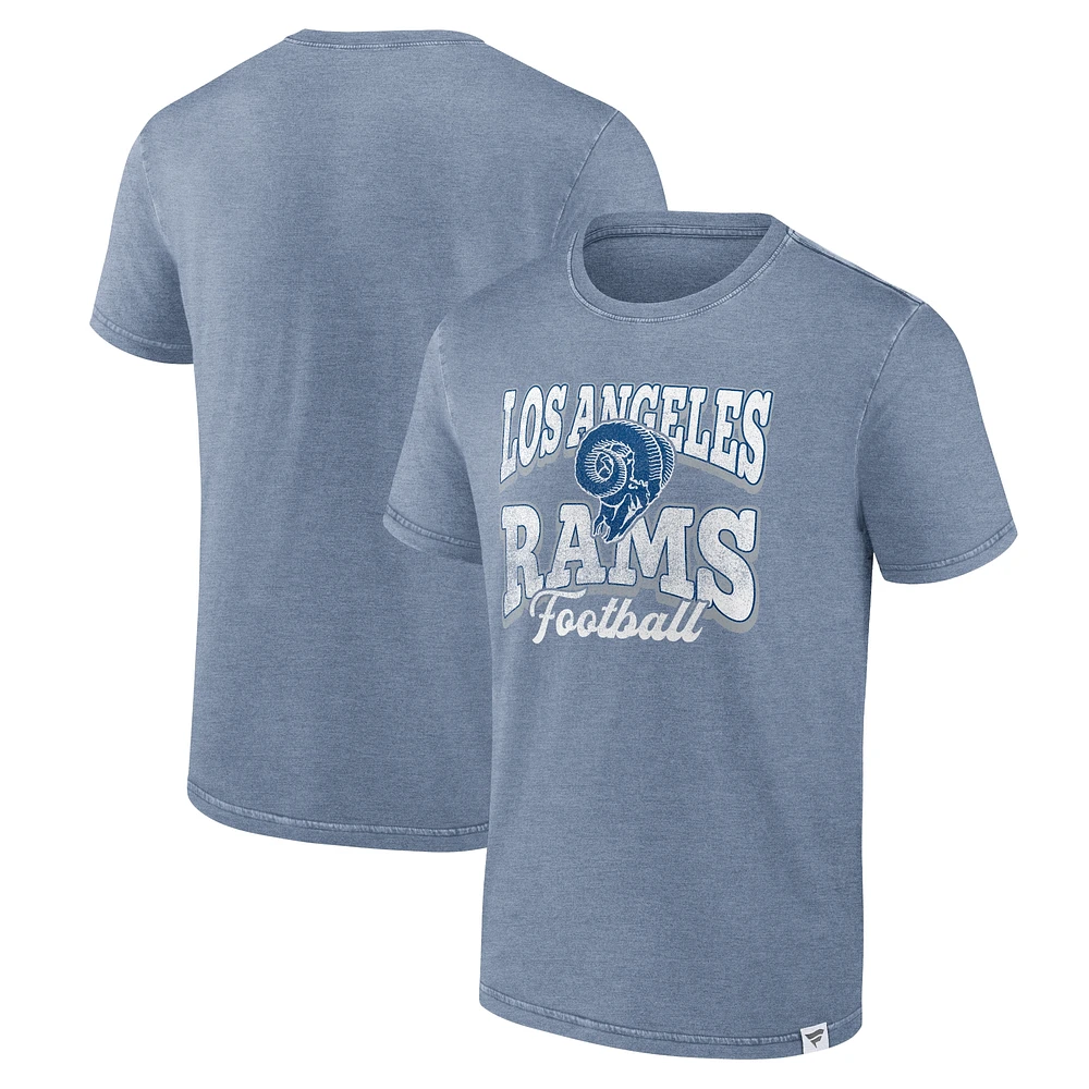 T-shirt Heather Royal pour homme Los Angeles Rams Force Out