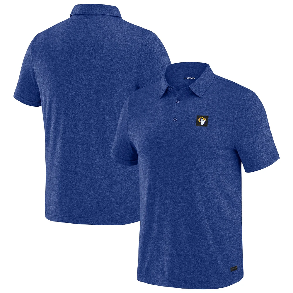 Polo J. Palmer Royal Los Angeles Rams Four Down pour homme