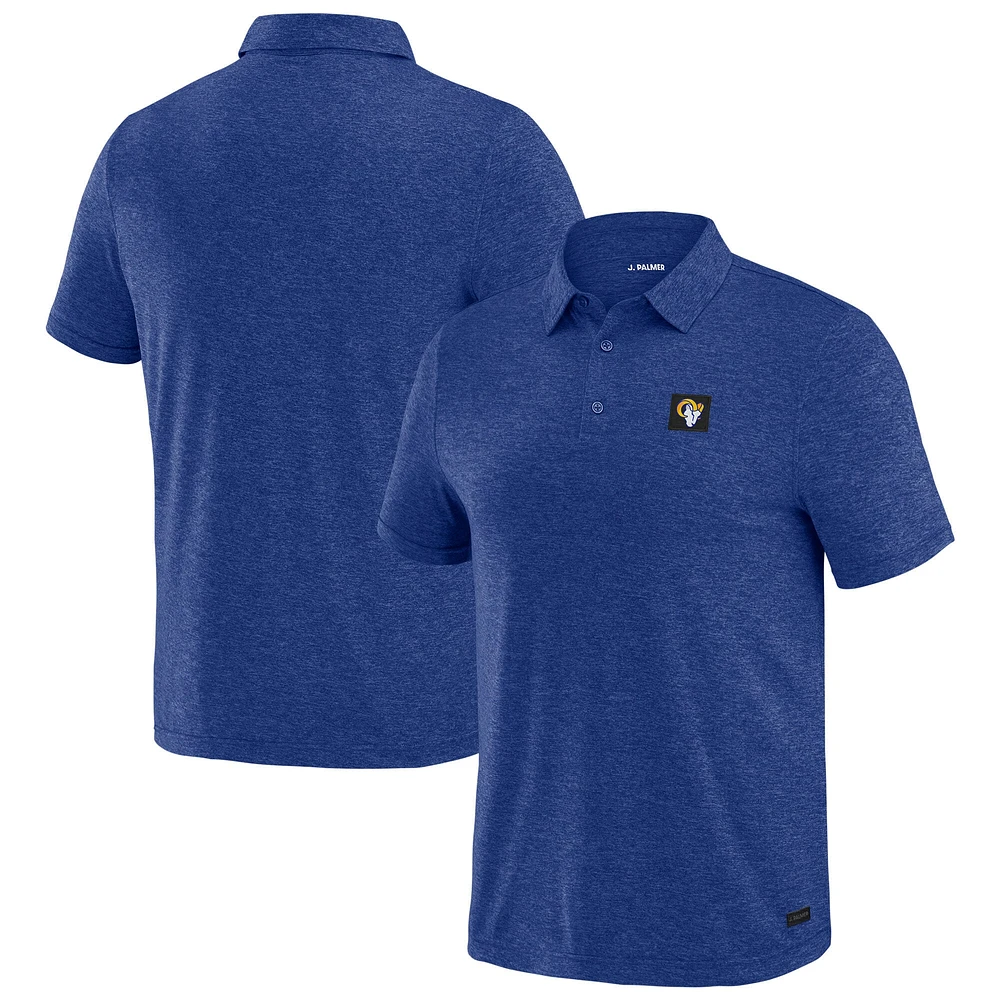 Polo J. Palmer Royal Los Angeles Rams Four Down pour homme
