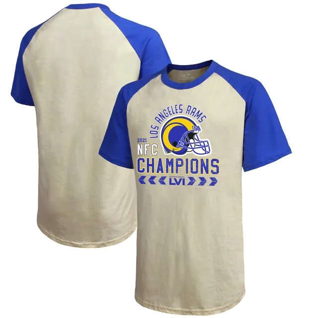 Youth Los Angeles Rams Fanatics Branded Royal 2021 NFC Champions Iconic  Slant T-Shirt