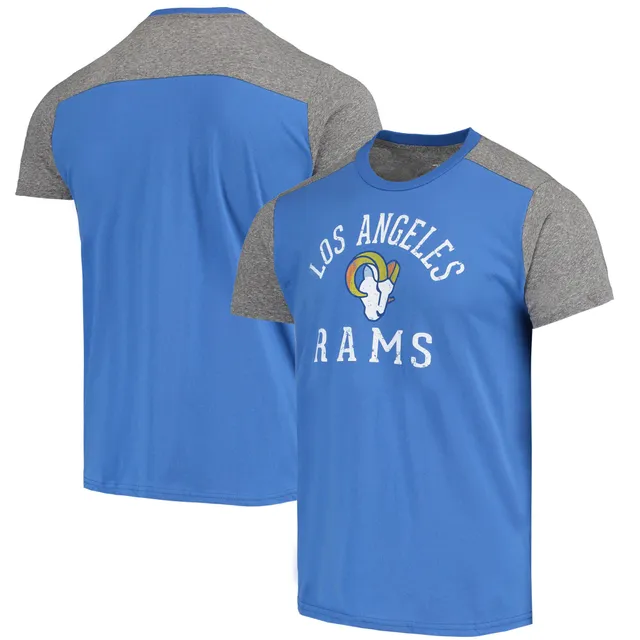 Youth Los Angeles Rams Team Long Sleeve T-Shirt - Heathered Royal